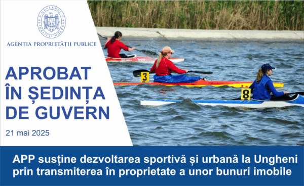 APP | APP susține dezvoltarea sportivă și urbană la Ungheni prin transmiterea în proprietate a unor bunuri imobile