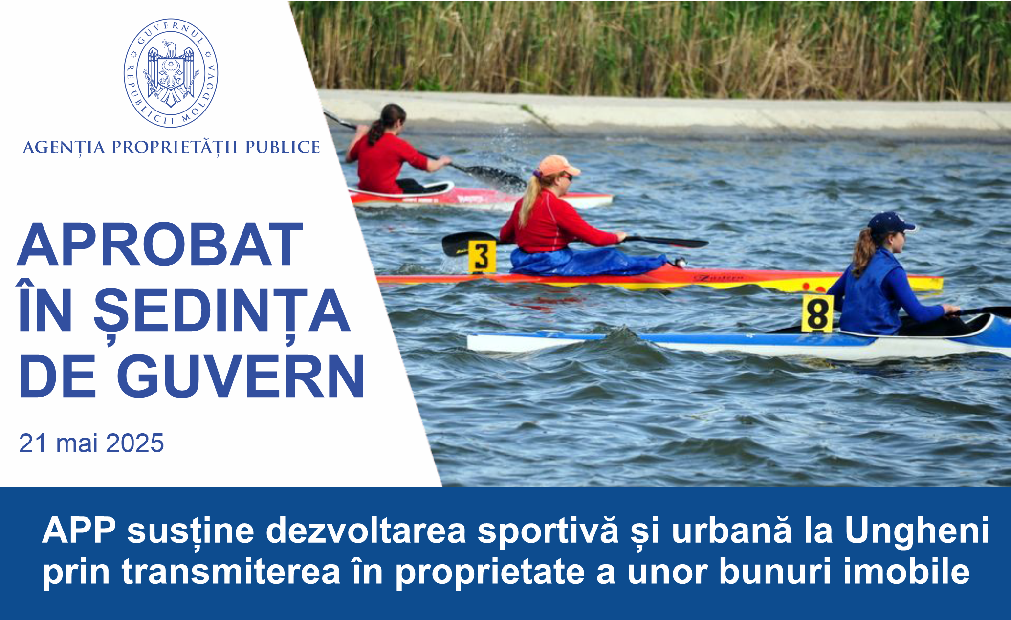 APP susține dezvoltarea sportivă și urbană la Ungheni prin transmiterea în proprietate a unor bunuri imobile