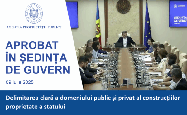 APP | APP anunță aprobarea hotărârii privind delimitarea clară a domeniului public și privat al construcțiilor proprietate a statului