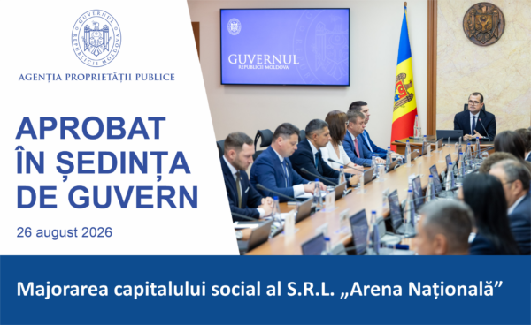APP | Majorarea capitalului social al S.R.L. „Arena Națională”